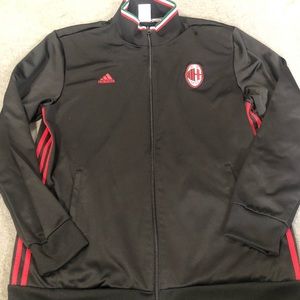 Adidas soccer AC Milan zip up